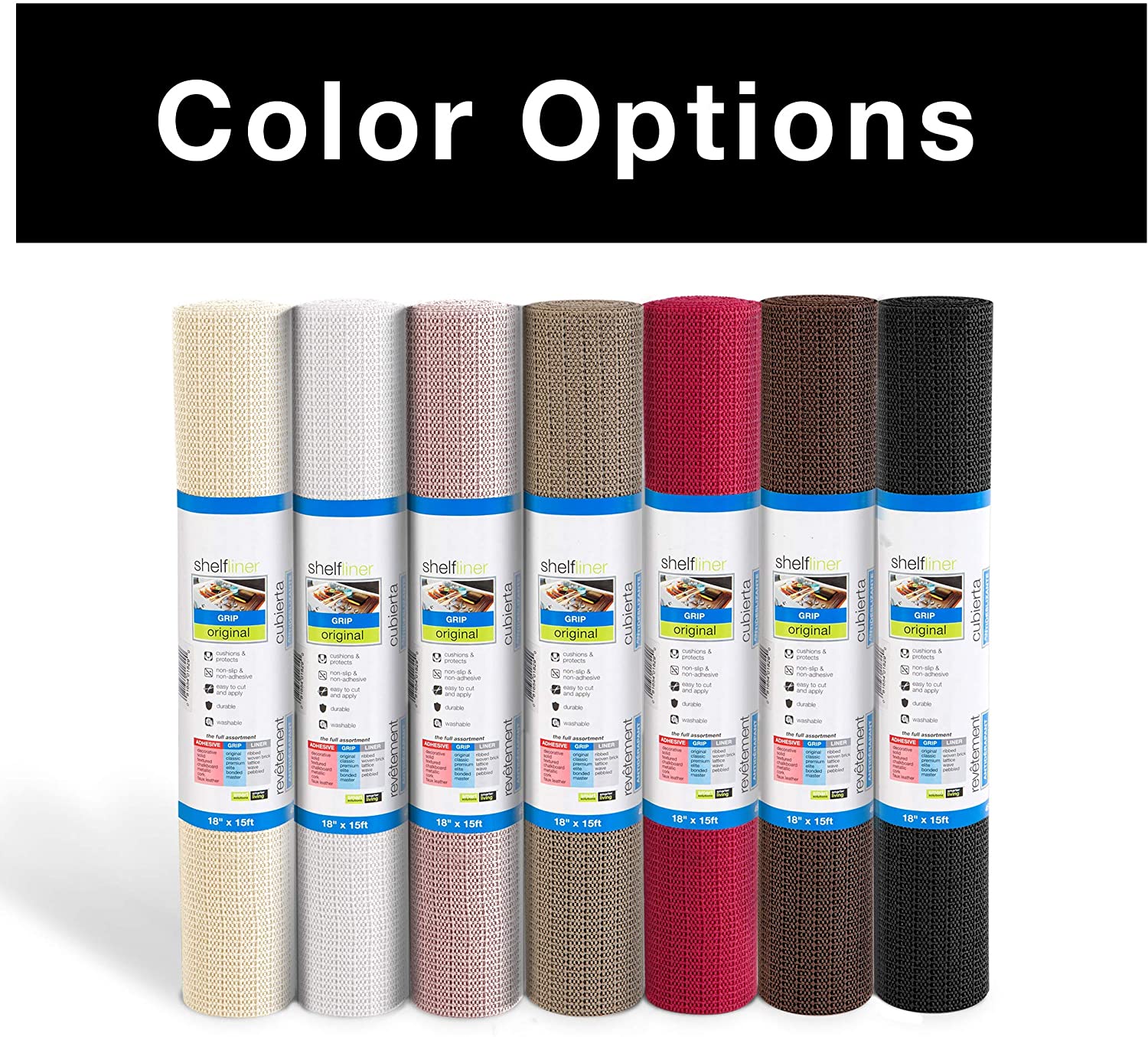 Original Grip Shelf Liner - 12 Inch x 45 Feet